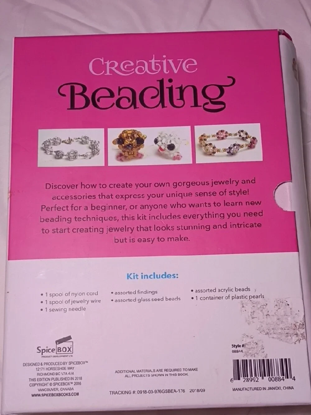 Creative Beading Kit - Pink - Picture 5 of 5